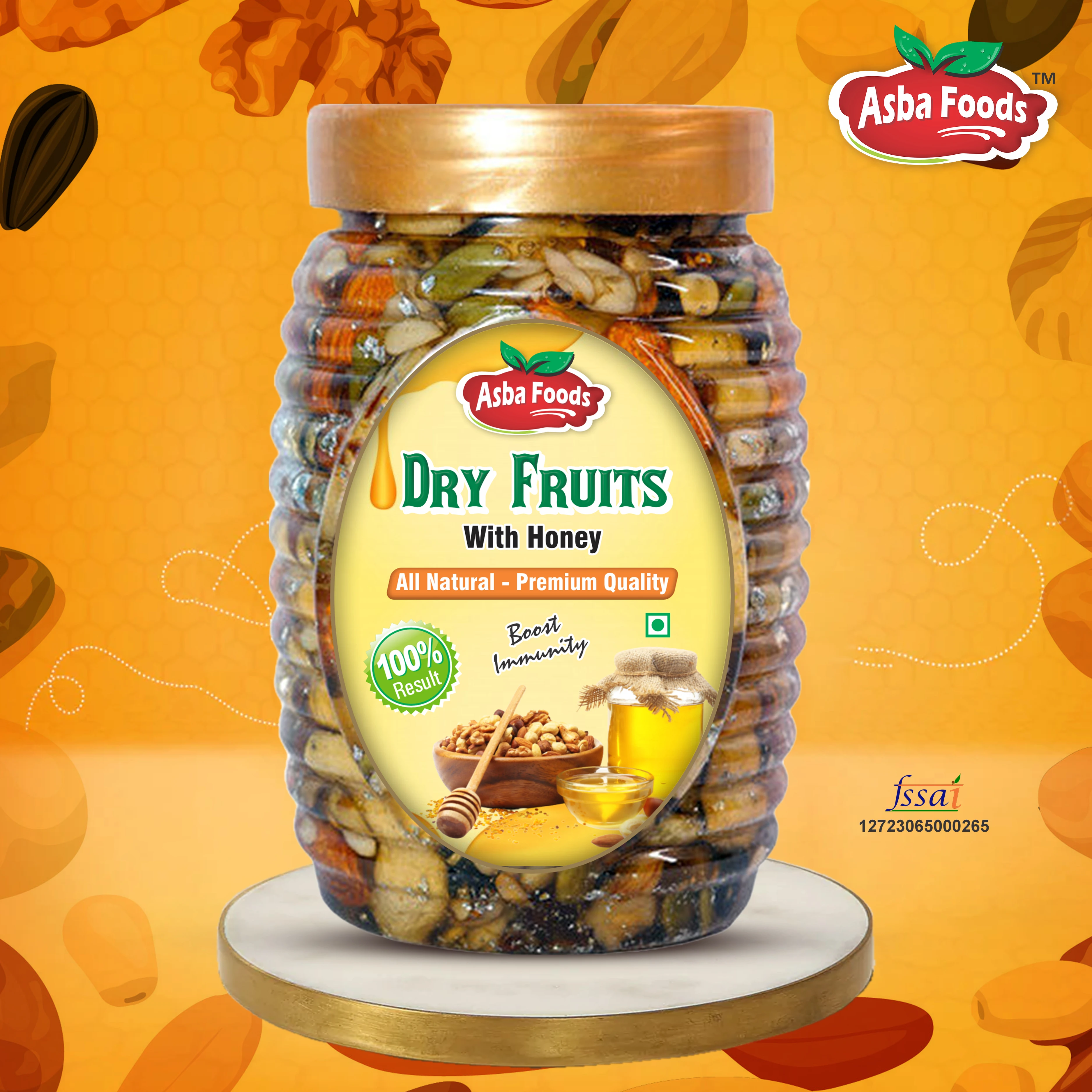Dry Fruits With Honey