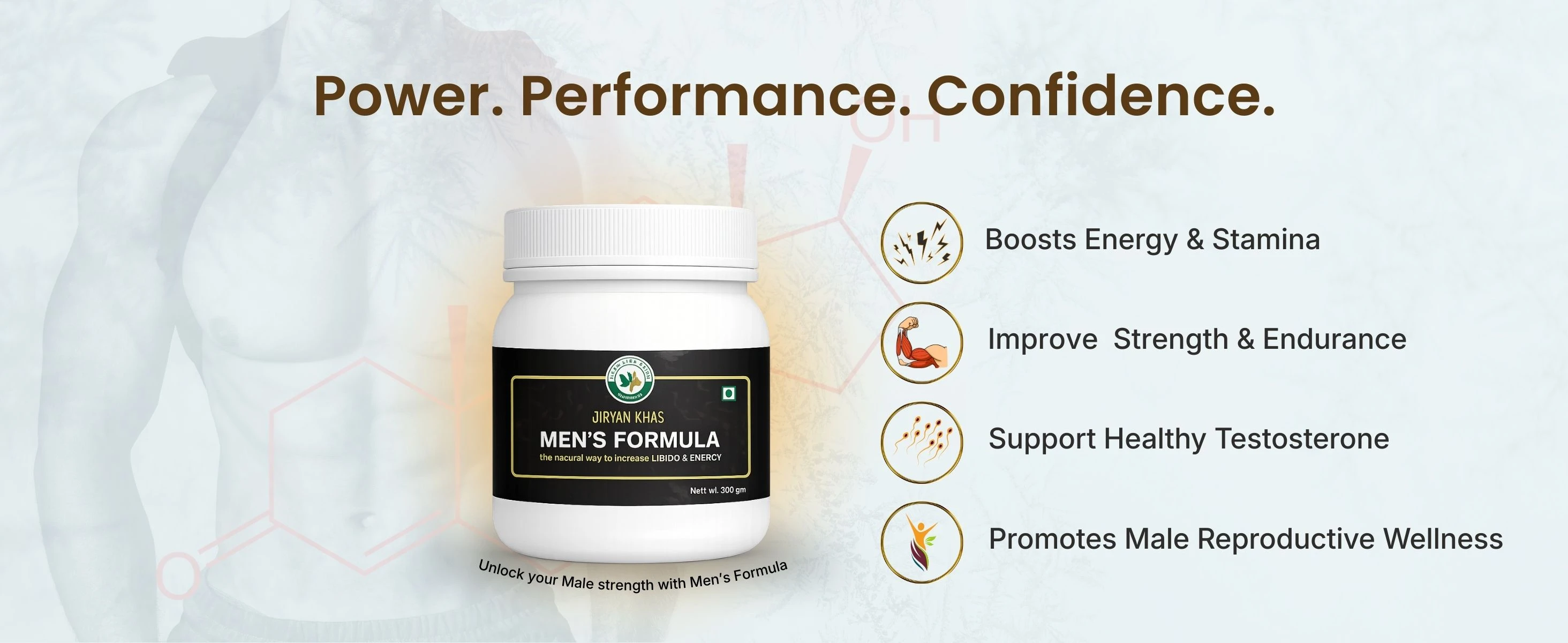 Men's Formula, The Natural way to increase libido & Energy Banner