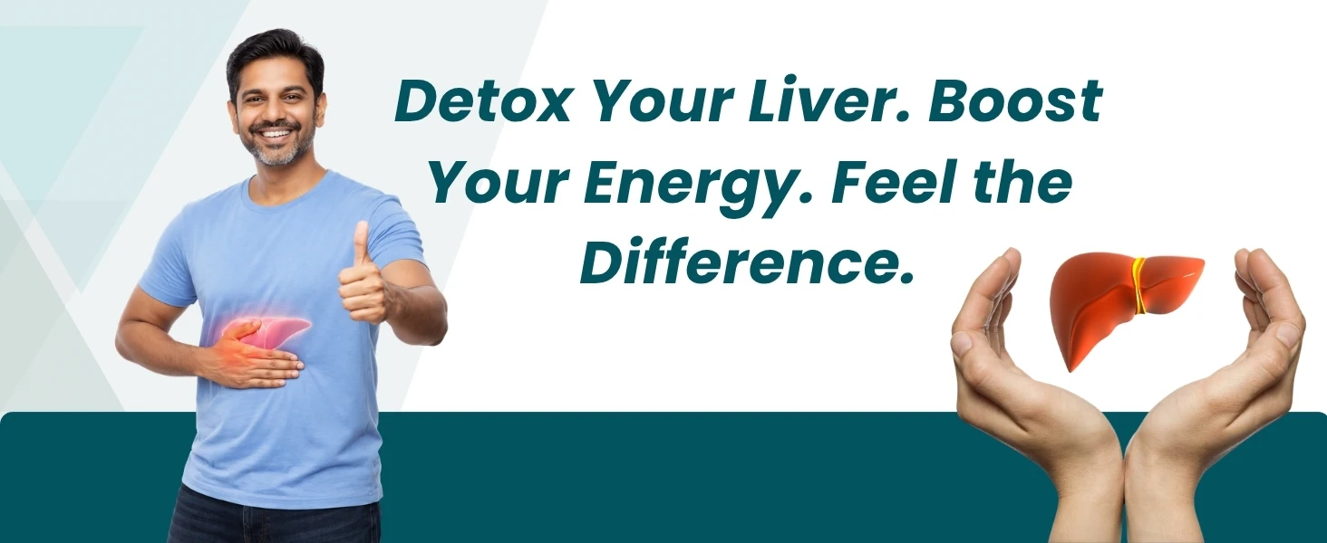 Asba Livo+ Syrup to cleanse your liver from toxins and fat Banner