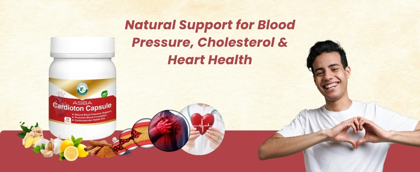 Asba Cardioton | Supports Cardiovascular Health Banner