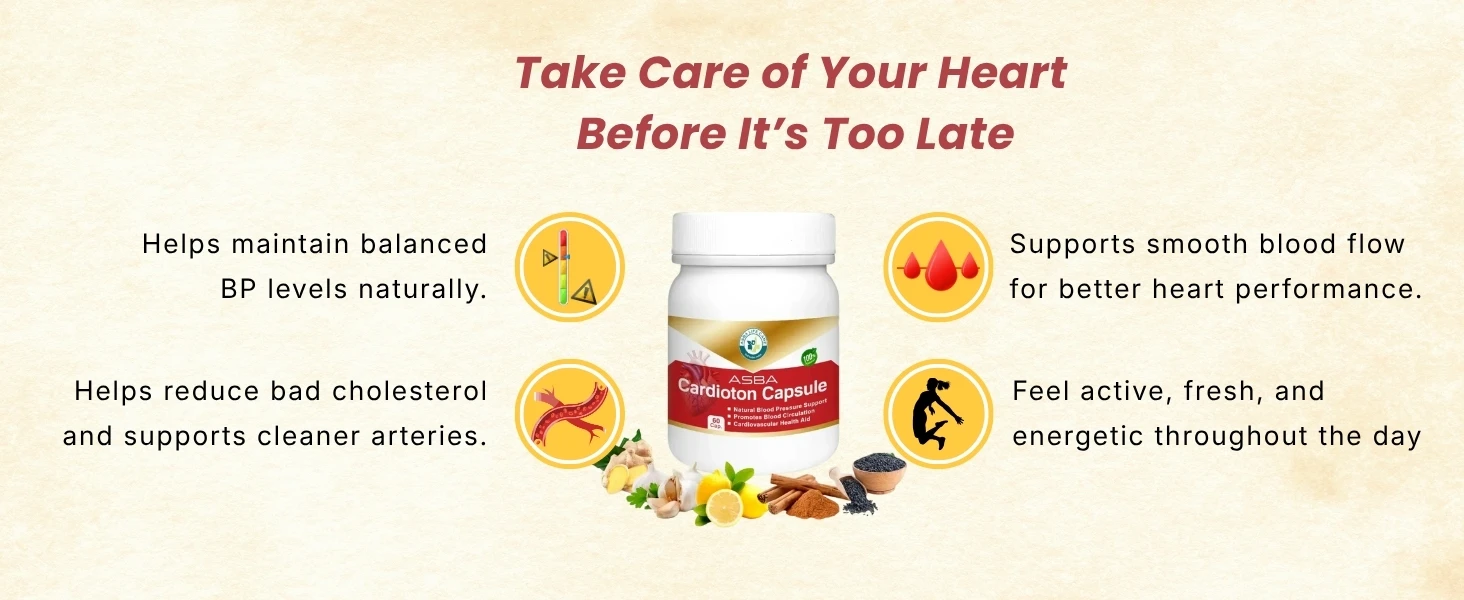 Asba Cardioton | Supports Cardiovascular Health Banner