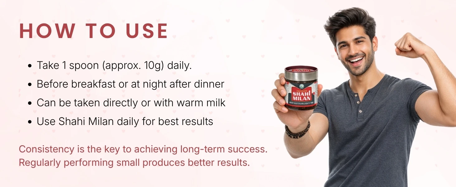 ASBA Majun Shahi Milan | Energy Booster & Male Health Tonic Banner