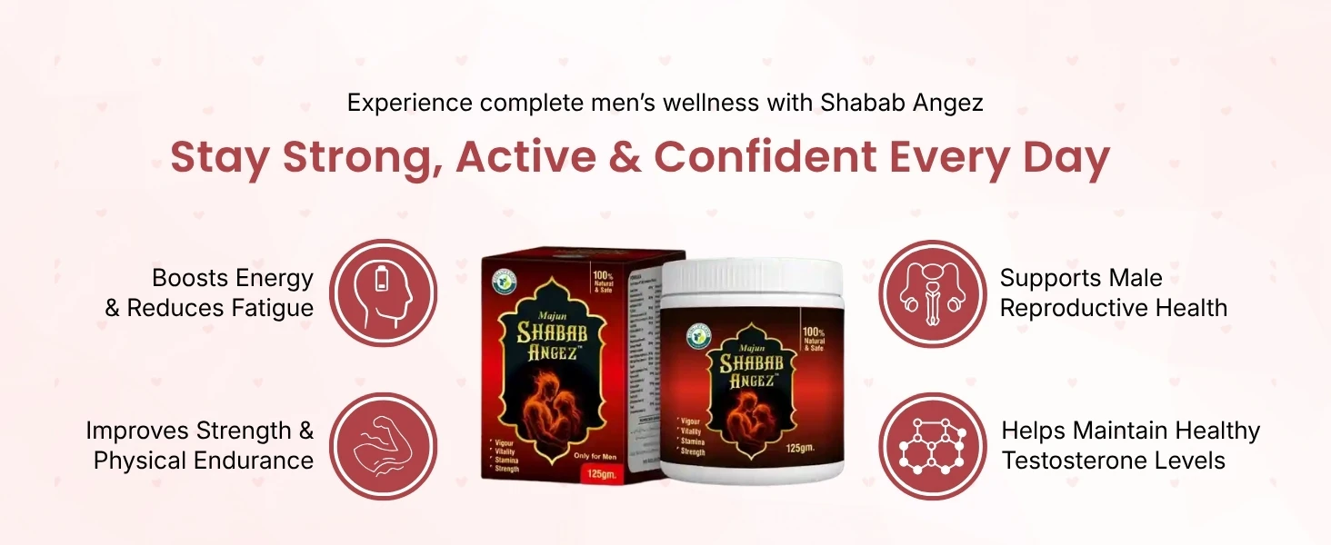 Majun Shabab Angez | for Vigour, Vitality, & Strength Banner