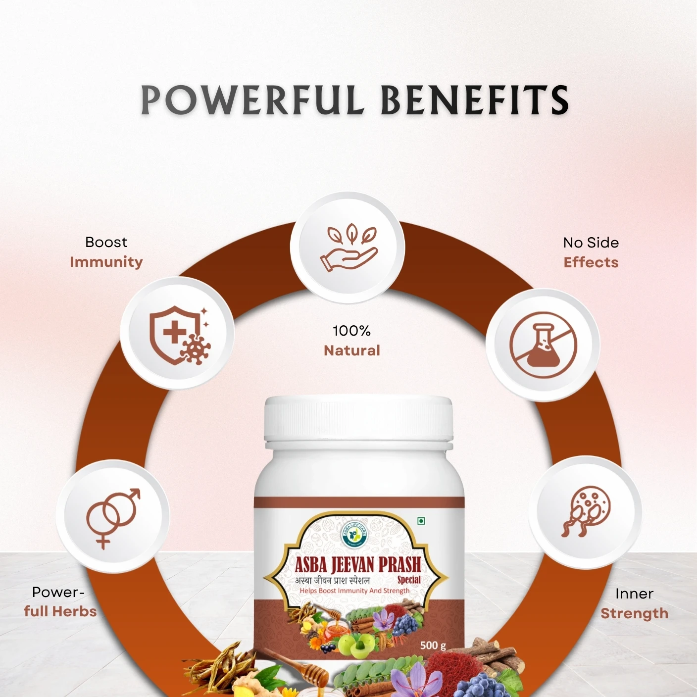 Asba Jeevan Prash Special | General Health Tonic - Image 3