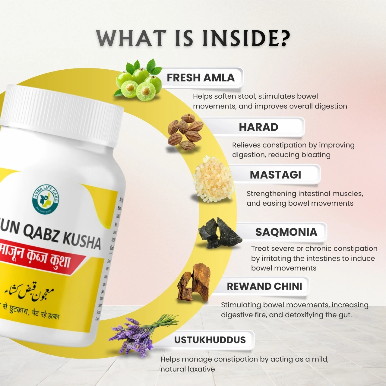 Majun Qabz Kusha, Digestive Health & Relief from Constipation - Hover