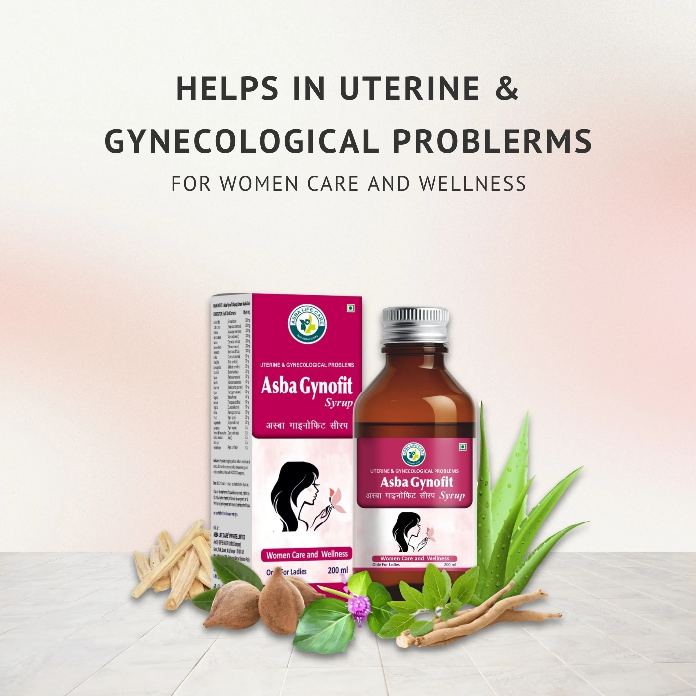 Asba Gynofit Regulates Periods, Relieves PCOD/PCOS