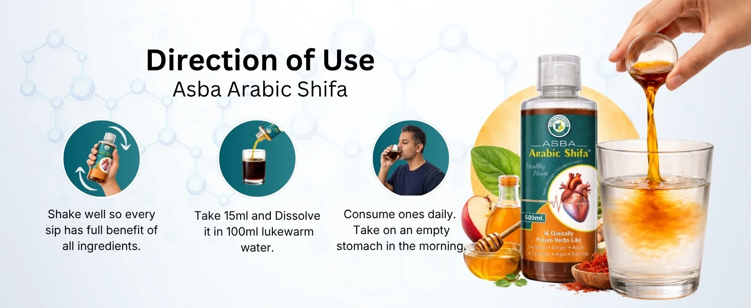 Asba Arabic Shifa Banner