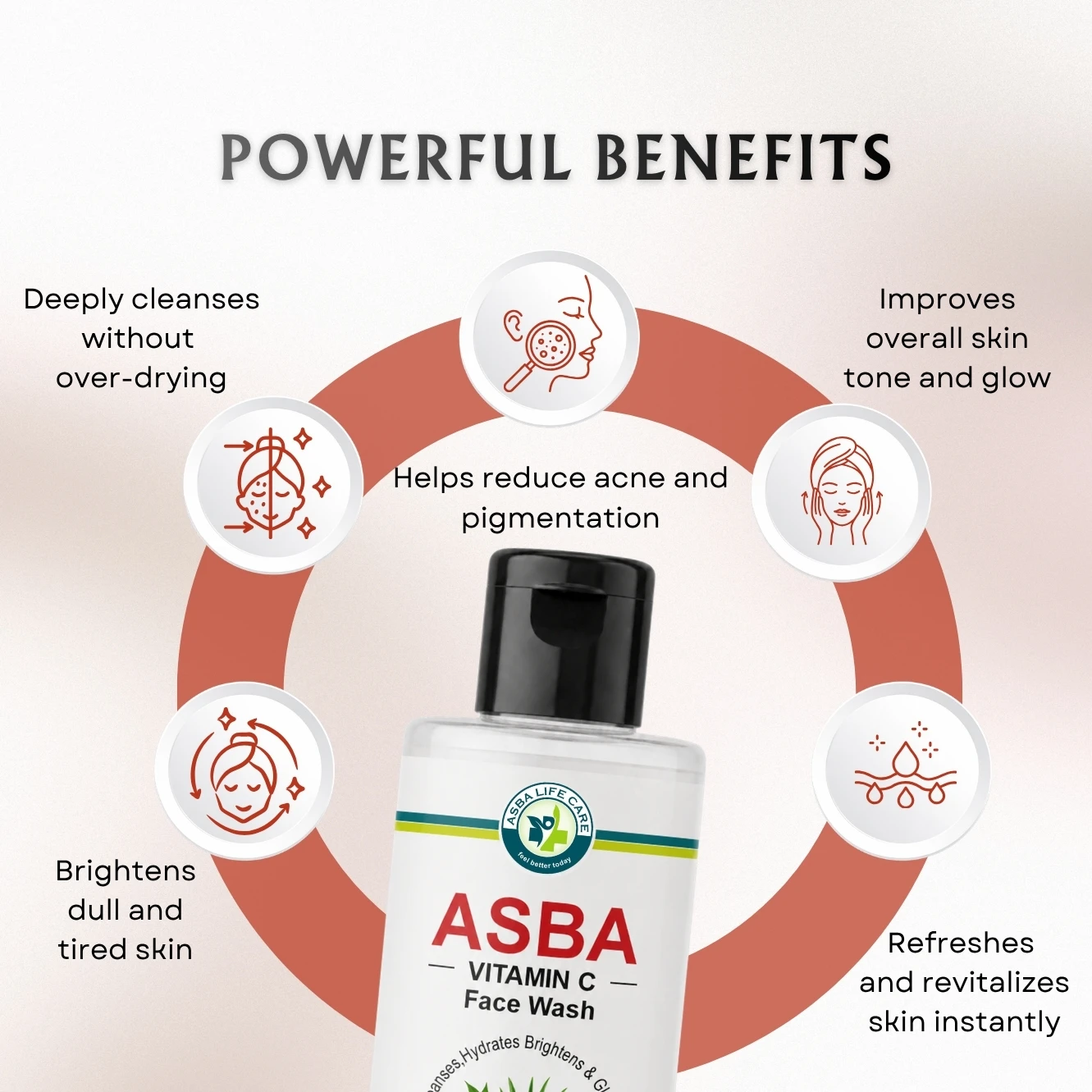 ASBA Vitamin C Face Wash - Image 3