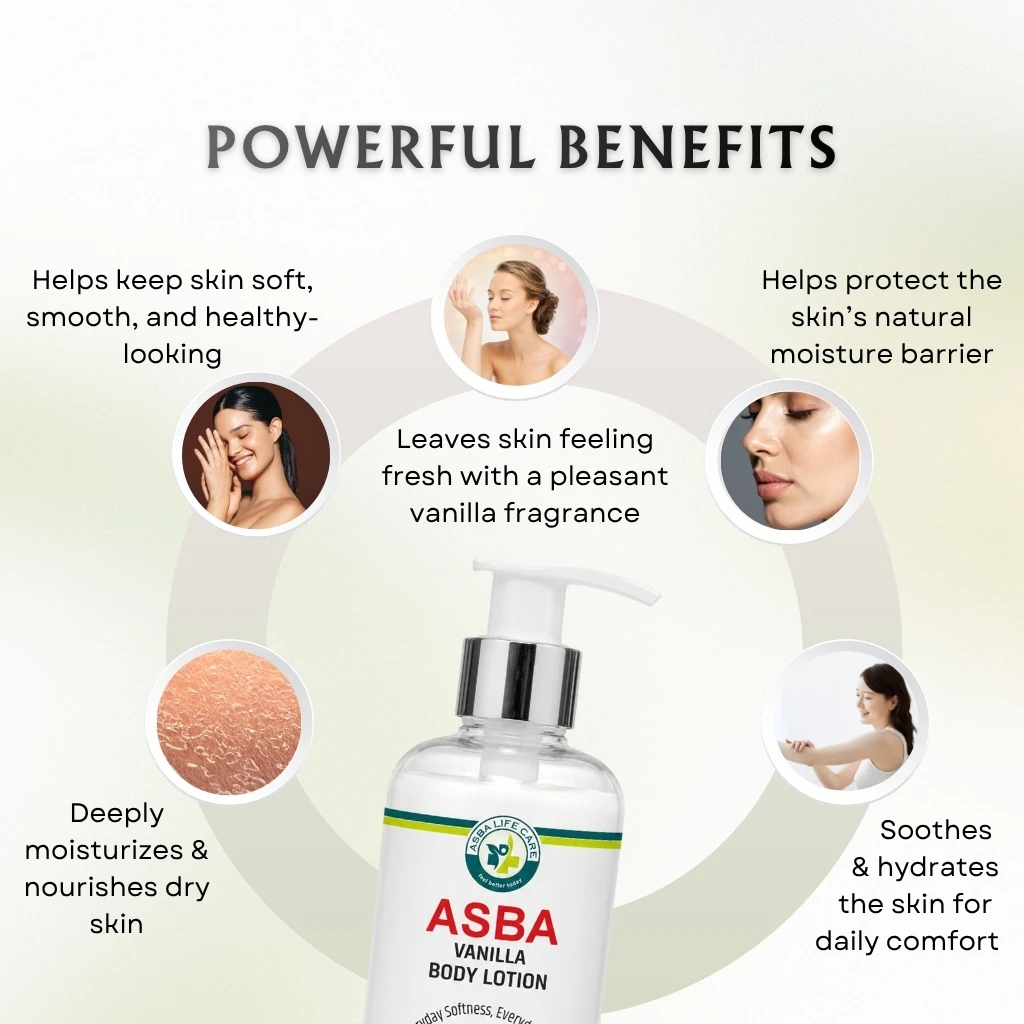 Asba Vanilla Body Lotion - Image 3
