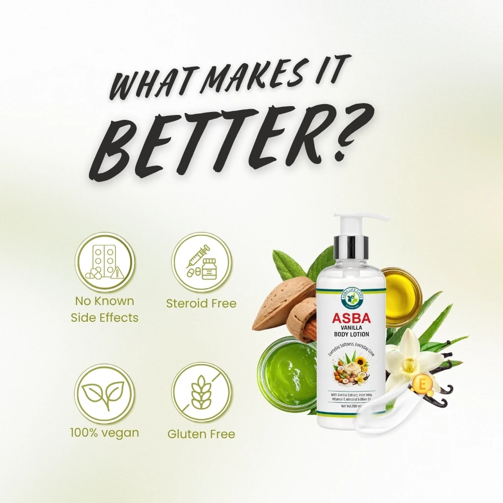 Asba Vanilla Body Lotion - Image 5