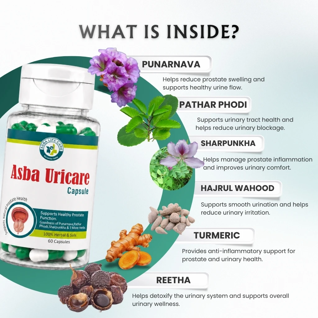 Asba Uricare Capsule - Image 2