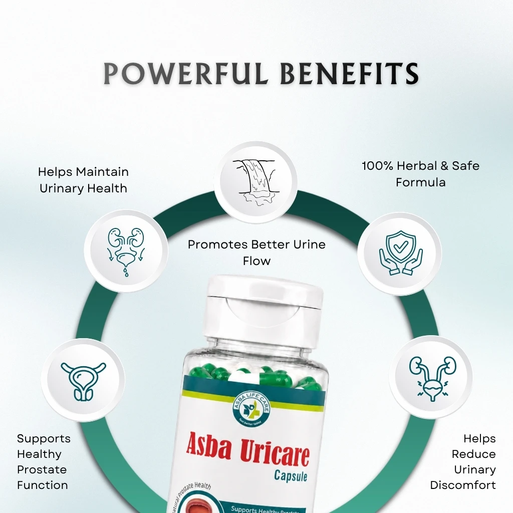 Asba Uricare Capsule - Image 3
