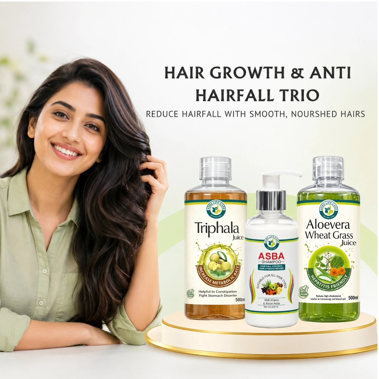 Hair Growth & Anti Hairfall Trio