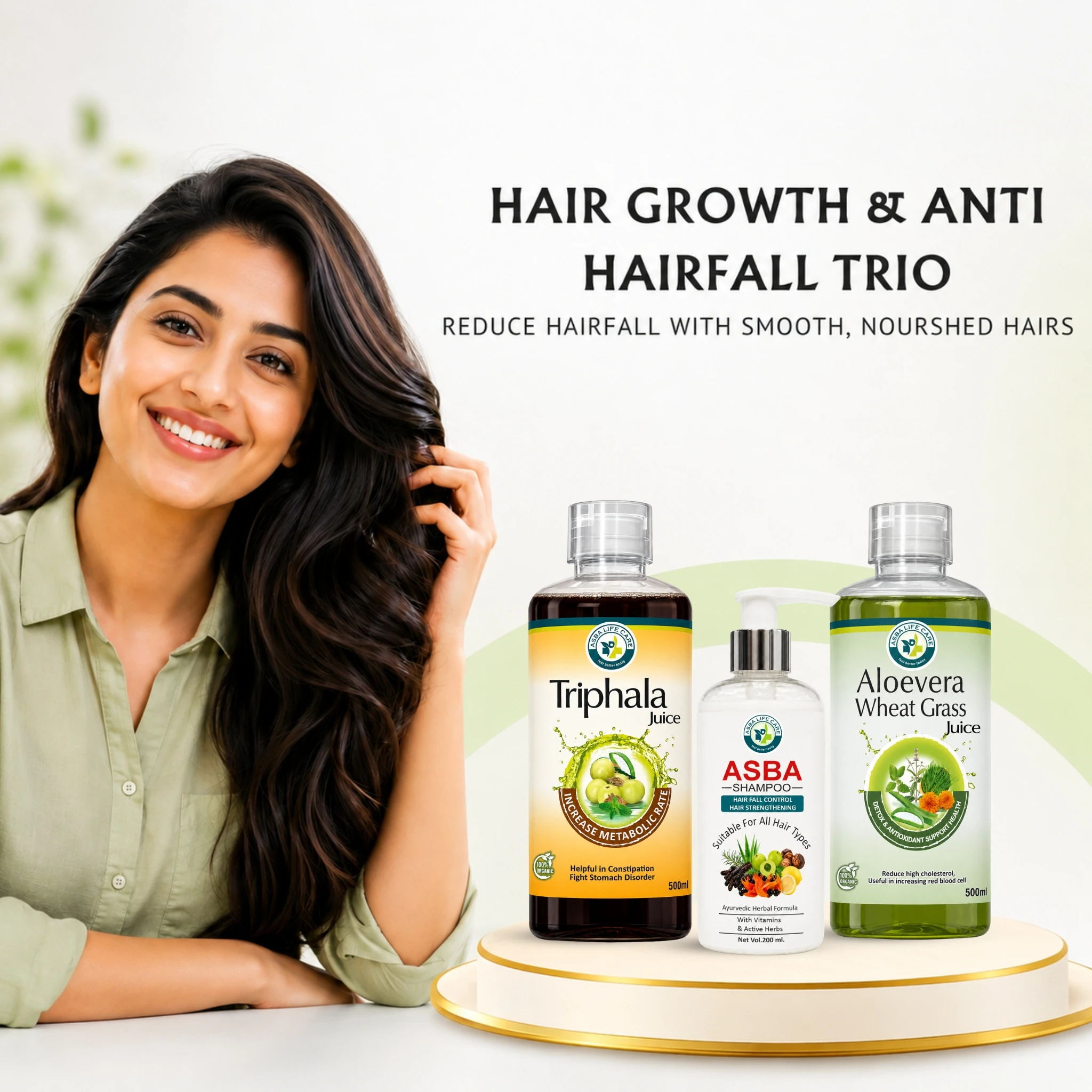 Hair Growth & Anti Hairfall Trio