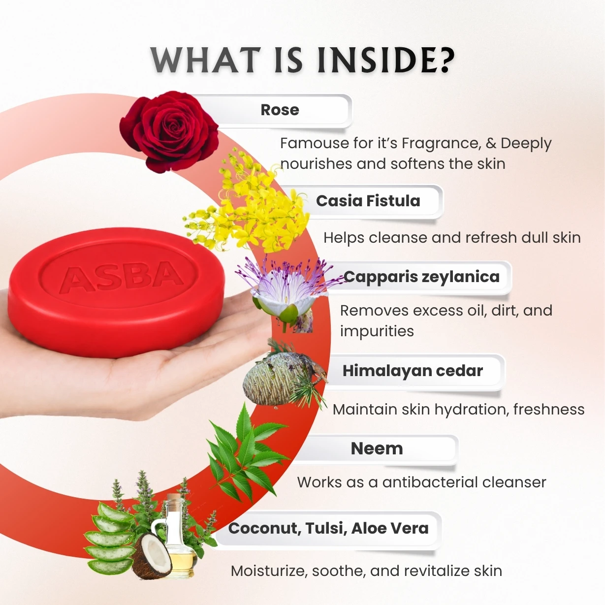ASBA Red Rose Soap - Image 2