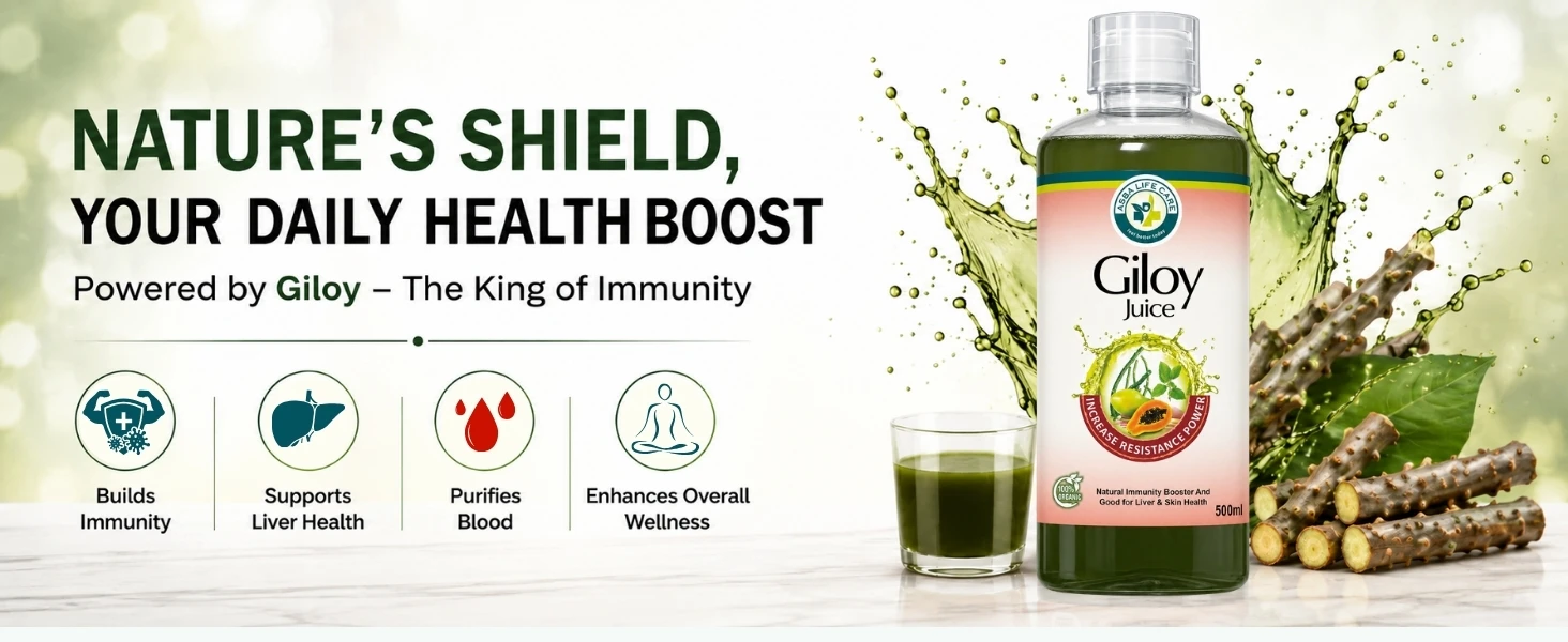 Asba Giloy Juice Banner