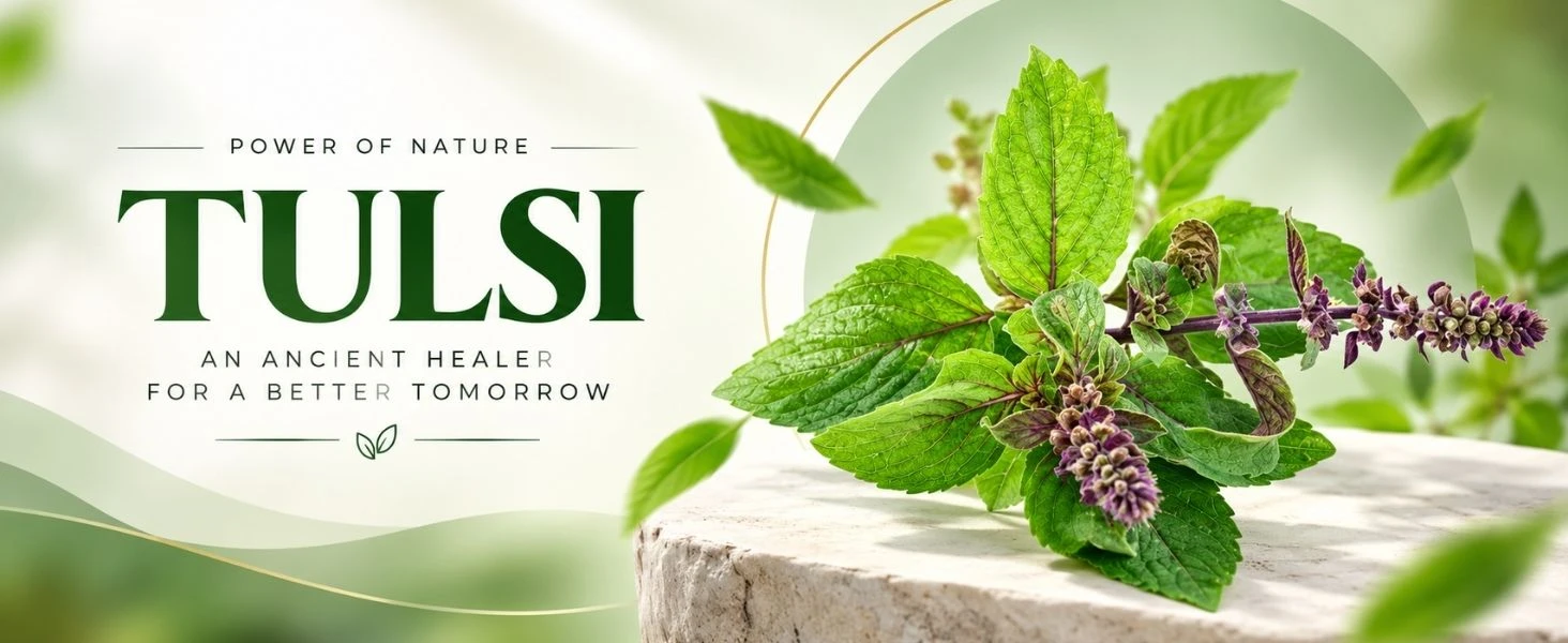Tulsi Panchang Juice Banner