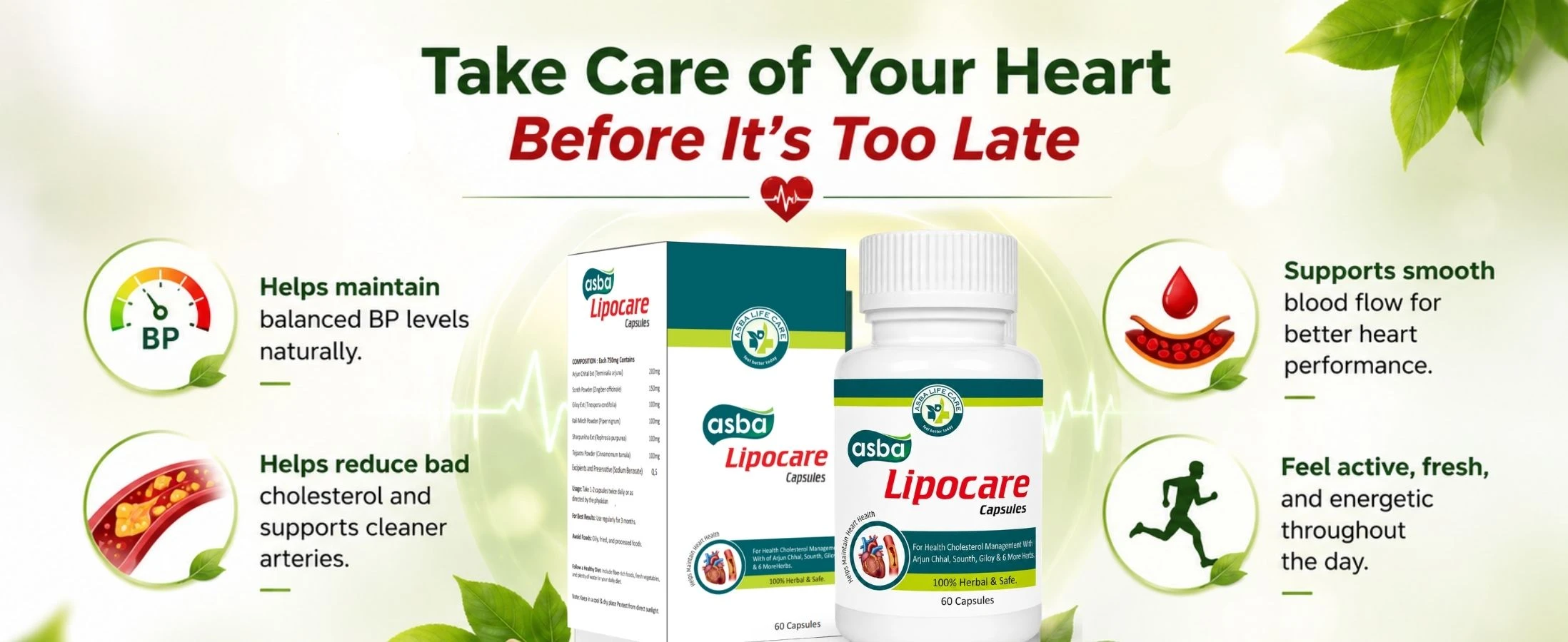 Asba Lipocare Capsule Banner