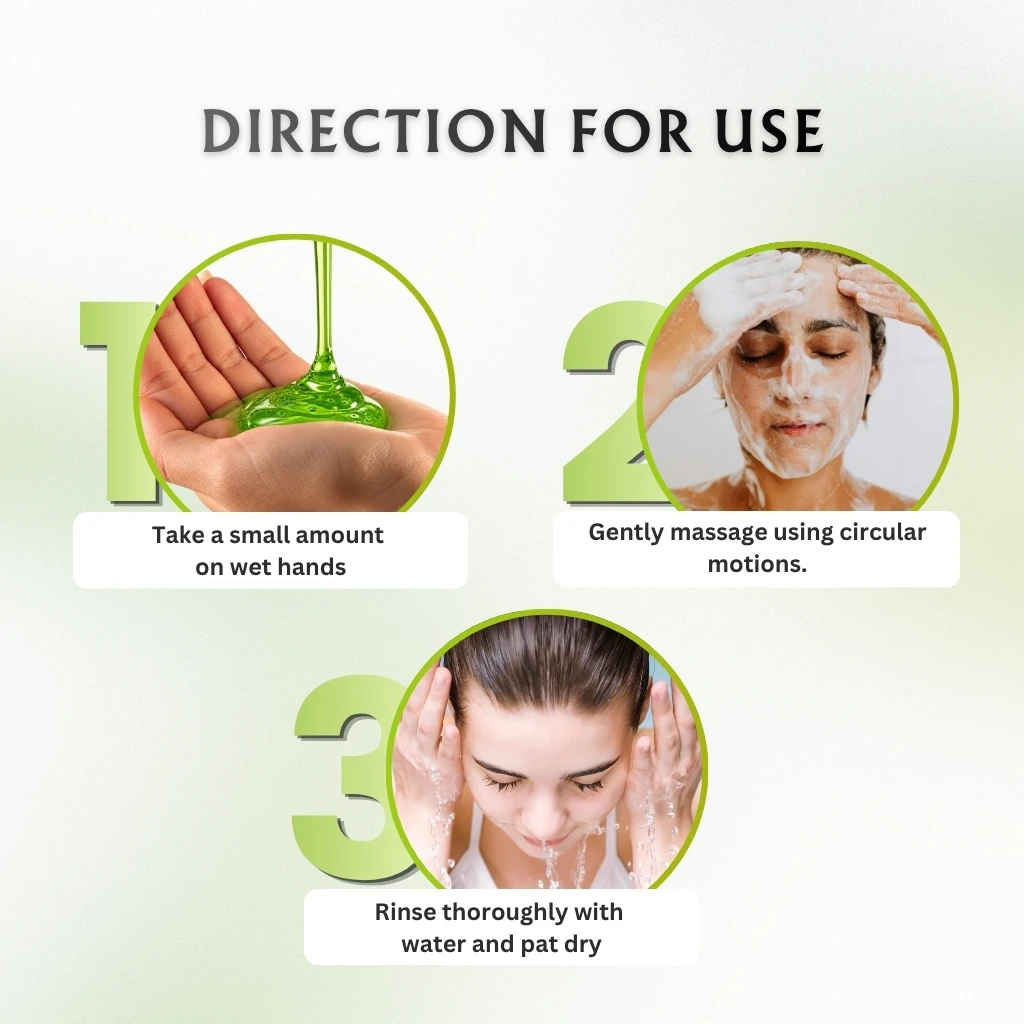 Asba Neem Aloe Vera Facewash - Image 4