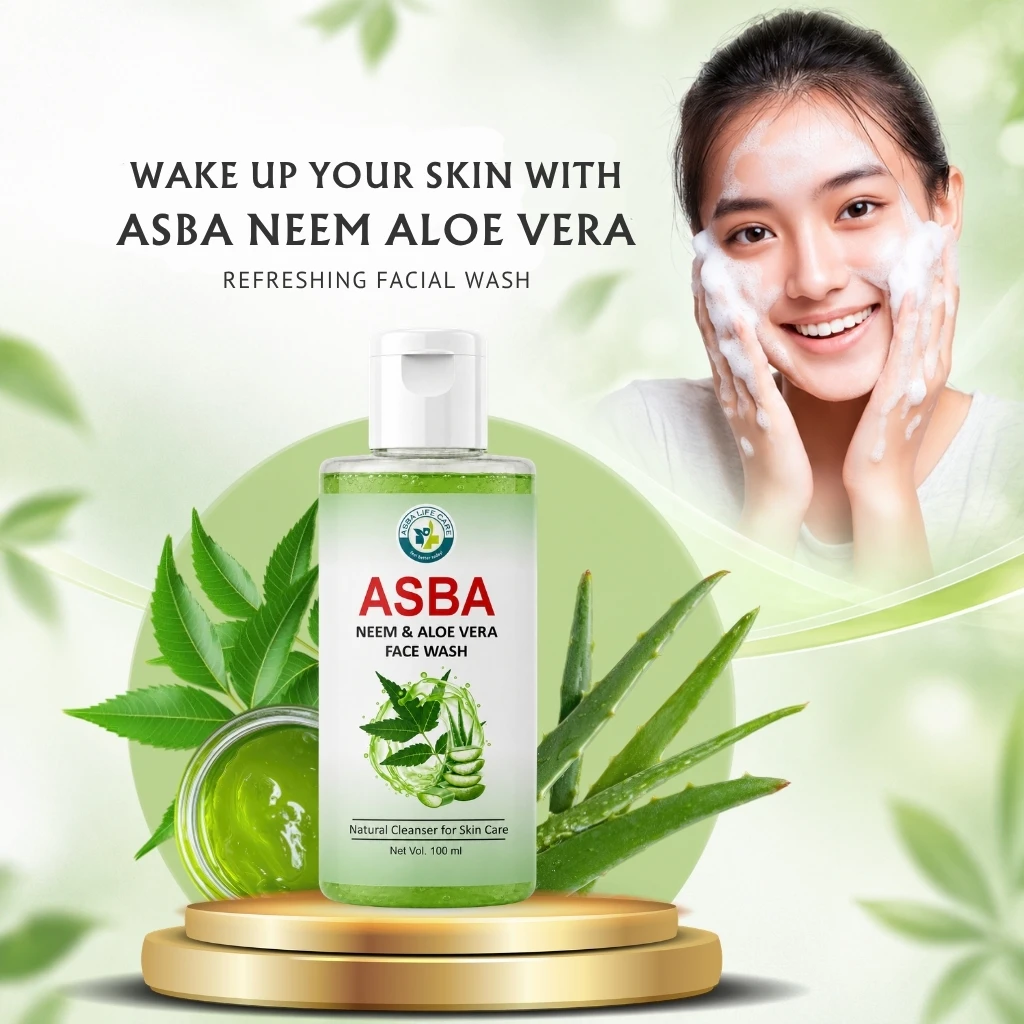 Asba Neem Aloe Vera Facewash