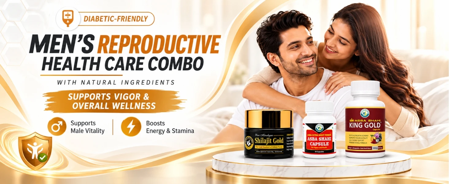 Diabetic Friendly Men's Reproductive Health Combo Banner