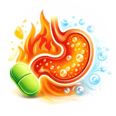 Relieves Acidity & Gas