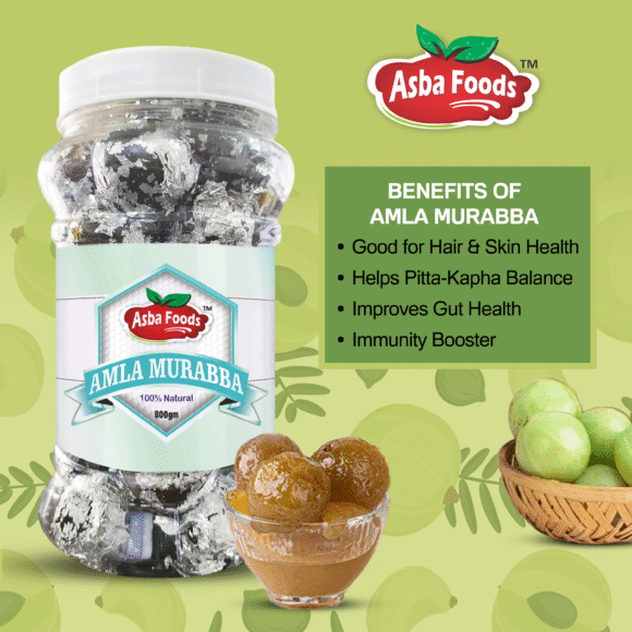 Amla Murabba AsbaFoods MockUp Design B 580x580
