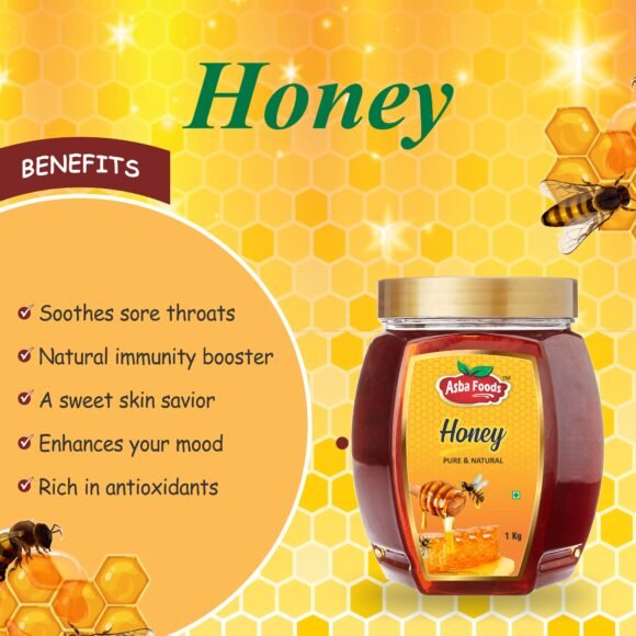 Honey Multi Floral Asba Food Amazon Ad C 580x580