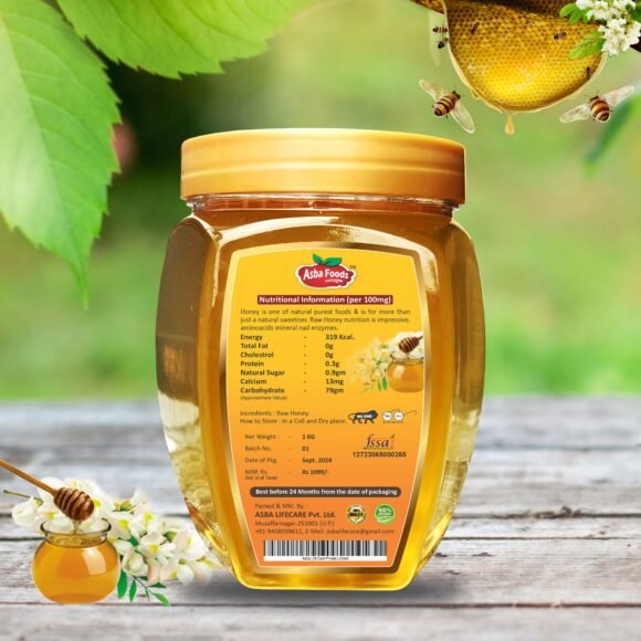 Kashmiri Acacia Honey Asba Food Amazon Ad B 580x580